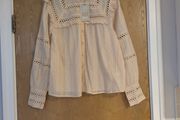 V By Very Coffee Long Sleeved Blouse. Size - 16.  B.N.W.T.