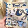 Birth keepsake card for baby boy or girl Image 5