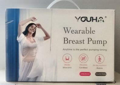 Breast pump: double & hands free