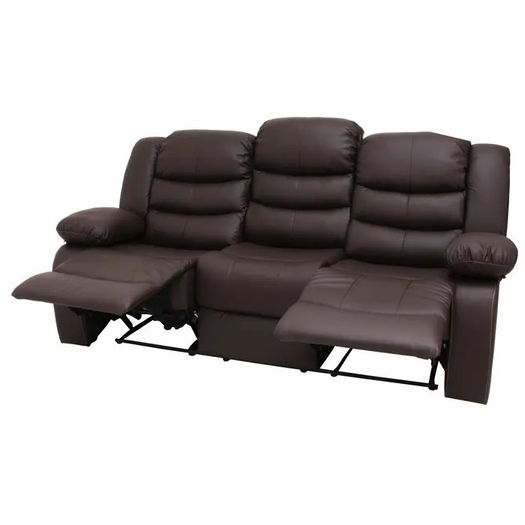 3 Seater PU Leather Recliner Sofa , Waterproof.