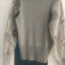 Cameo Rose top with lace and gauze sleeves Image 4