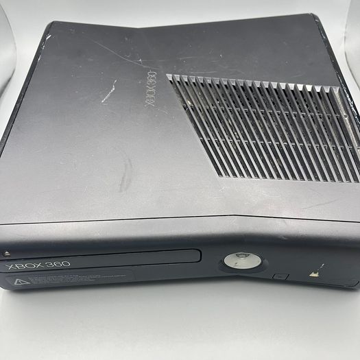 Microsoft Xbox 360 S Slim Black Video Game Console System Only - No HDD - Tested
