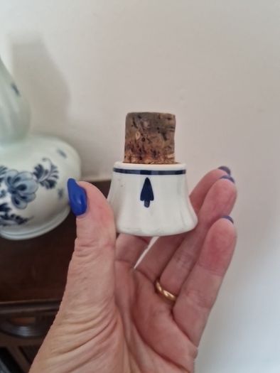 delft liquor bottle