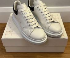 White Alexander McQueen Show Sneakers