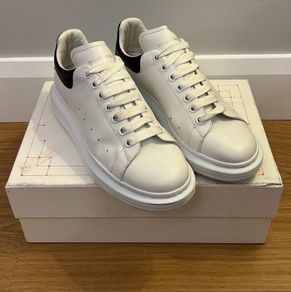 White Alexander McQueen Show Sneakers