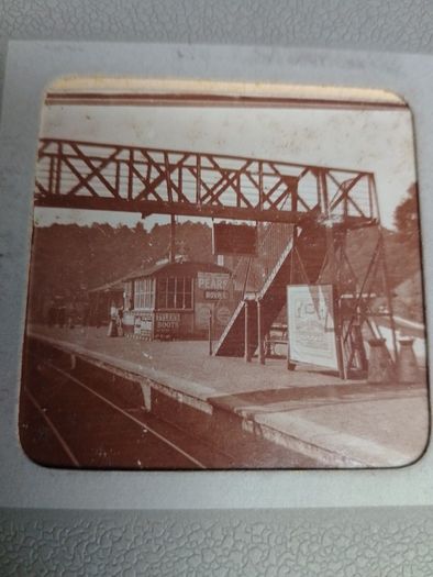 Can post antique photo album
