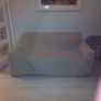 Beige 3 seater Sofa cover Image 8