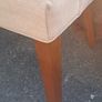 2 French Linen Dining chairs Image 6