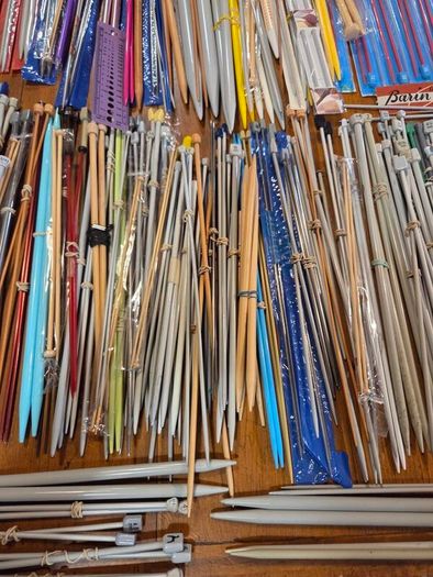180 Pairs of Knitting Needles + Extras