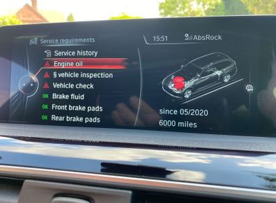 Bmw Service History I- Drive Update / Correction