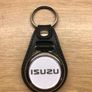 Brand new synthetic leather Isuzu key ring with shopping trolley token/coin Image 10
