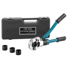 Hydraulic Pipe Crimper, TH 16-32mm Pipe Tube Crimper, Pipe Crimping Pilers TH Jaws 16-20-25-32mm 12T Hydraulic Crimping Tool for Compound Pipe