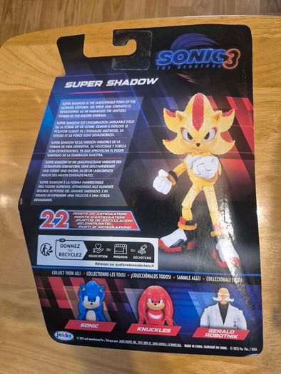 Sonic The Hedgehog 3 - Shadow Figure