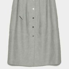 zara leather skirt