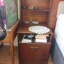 Antique Headboard with matching Lockers available Image 4