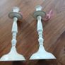 Laura Ashley Vintage Candle Sticks pair Image 7