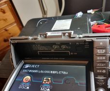 Toyota estima original japanese car stereo.