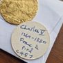 Exceptional Charles 5th Franc a Pied. Hammered Gold French mounted coin. Offers welcome! Image 3