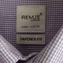 Remus Uomo Tapered Fit Check Shirt Image 6