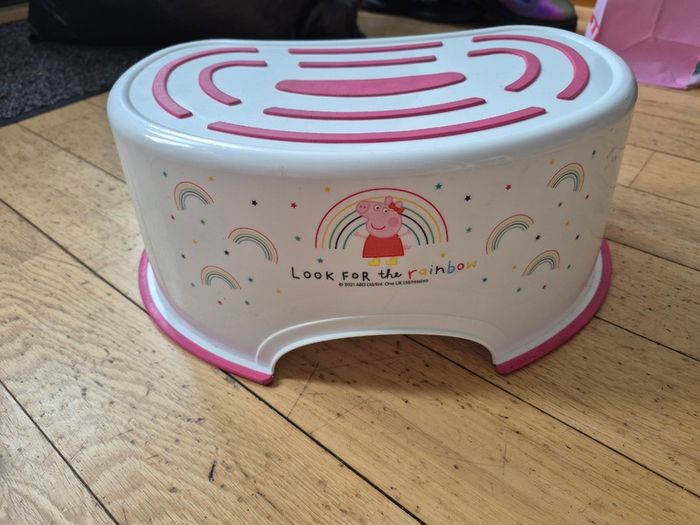 Peppa pig step stool