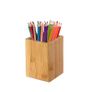 Bamboo wood multifunctional organizer Image 4