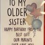 Birthday Card Sister Image 2