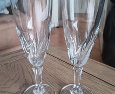 Vintage Luminarc Champagne Glasses