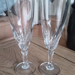Vintage Luminarc Champagne Glasses