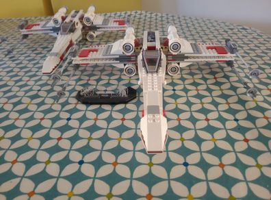 Lego Star Wars X-wing fleet for sale - 7 X-wings