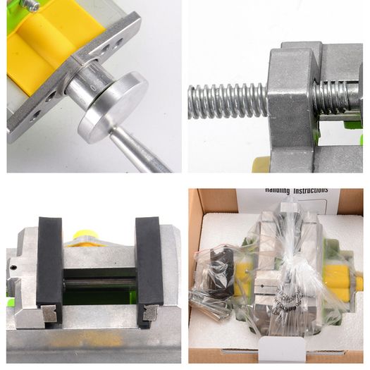 BRAND NEW 3 Inch Cross Slide Vise Vice table Compound table Worktable Bench Alunimun Alloy Body For Milling drilling HT2878