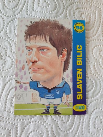 Slaven Bilic Everton and Croatia Trading Card 1998 to 1999