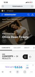 Olivia Dean tickets 20th June wanted