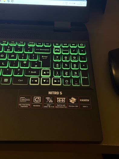 Acer Nitro 5 Gaming Laptop Ryzen 7 3060 RTX Graphics