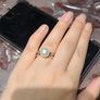Perlaviva Genuine Freshwater Pearls in Rhodium-Plated 925 Silver Ring Image 3