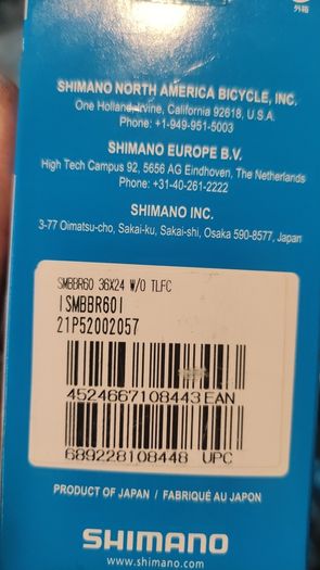 Shimano BBR60 Italian thread