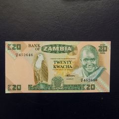 Zambia 1986 .20 Kwacha.Uncirculated Condition.