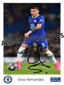 Chelsea - Enzo Fernandez Autograph