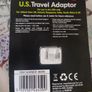 U.S. Travel Adaptor Postage included Image 2