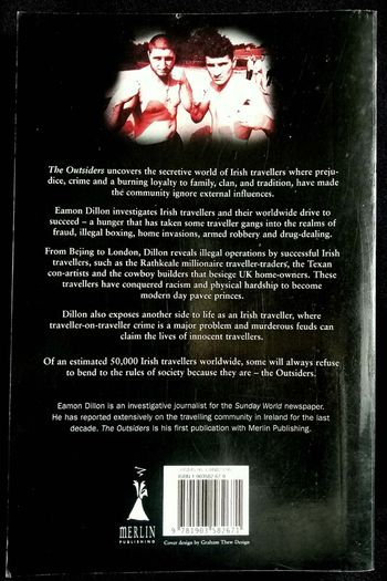 The Outsiders: Exposing The Secretive World Of Irish Travellers by Eamon Dillon - Paperback