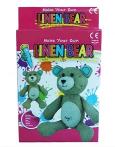 Sew your own Linen Bear Activity Kit