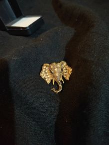 elephant brooch