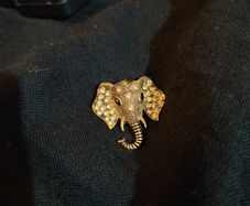 elephant brooch