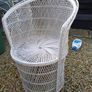 Vintage Wicker Chair Image 4