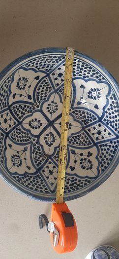Large Decorative Ceramic Bowl