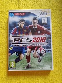 PES 2010 Pro evolution soccer Nintendo Wii games Original