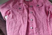 Next Pink Girls Denim jacket