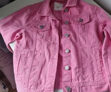 Next Pink Girls Denim jacket