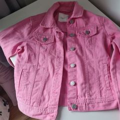 Next Pink Girls Denim jacket