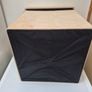 Cream folding storage ottoman Image 6