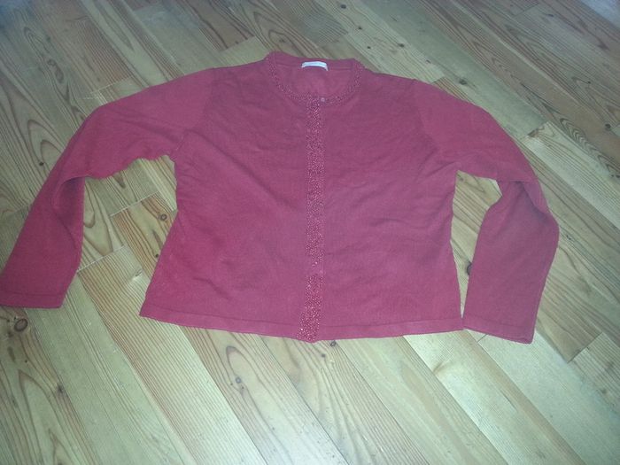 M&s Ladies Red Jumper